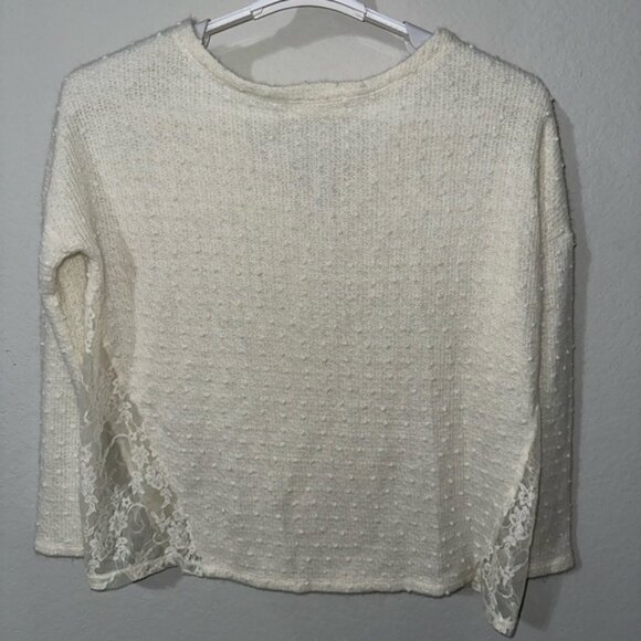 Altar’d State Cream-off White Lace Cardigan Size Small - Picture 8 of 8